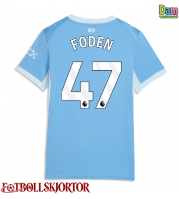 Manchester City Phil Foden #47 Hemmatröja Dam 2026-27 Kortärmad